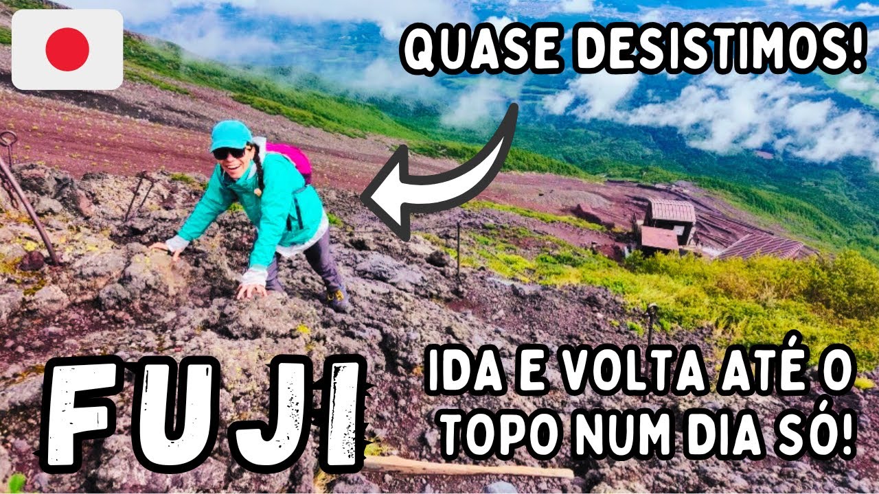 Escalando o Monte Fuji até o Topo! Vlog de Viagem - Julho 2024