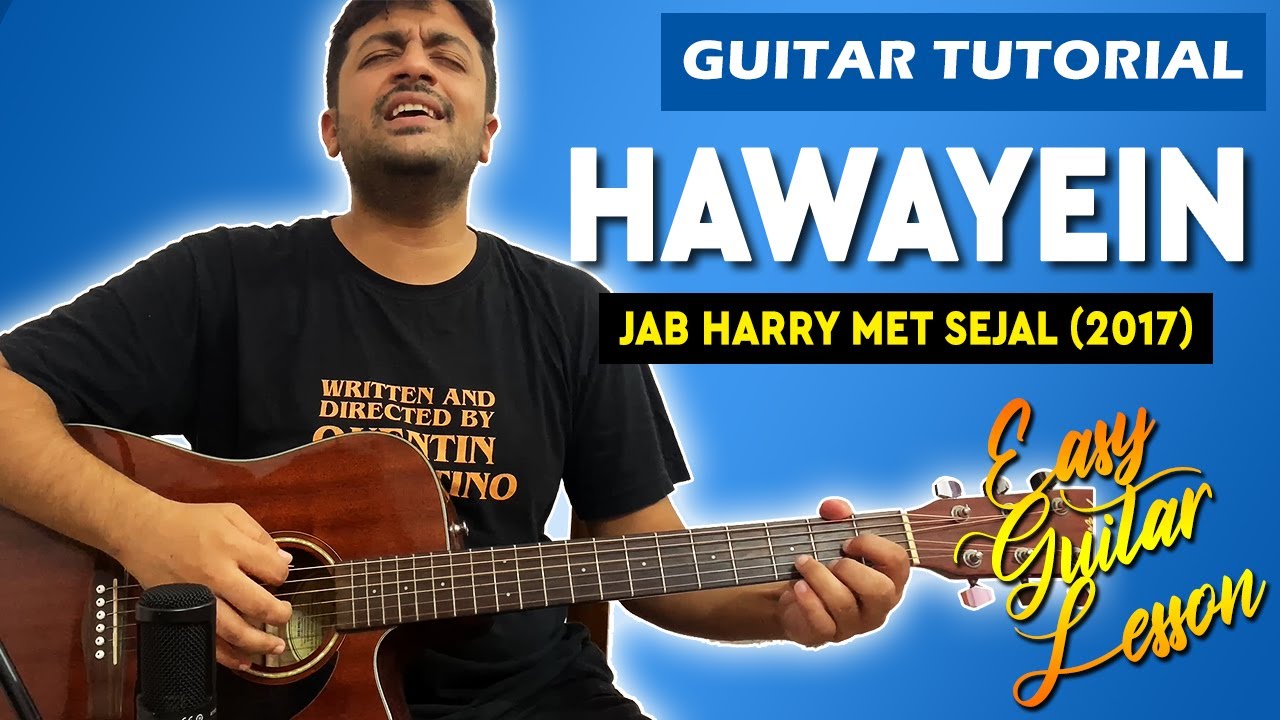 Hawayein Guitar Lesson | Easy Guitar Tutorial with Chords | Pickachord