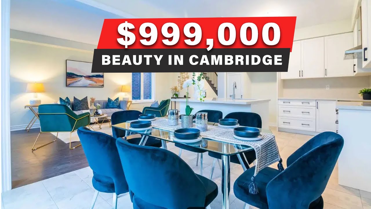 Experience Modern Living: Stunning Detached Brand New House in (Cambridge, Ontario) $999,000