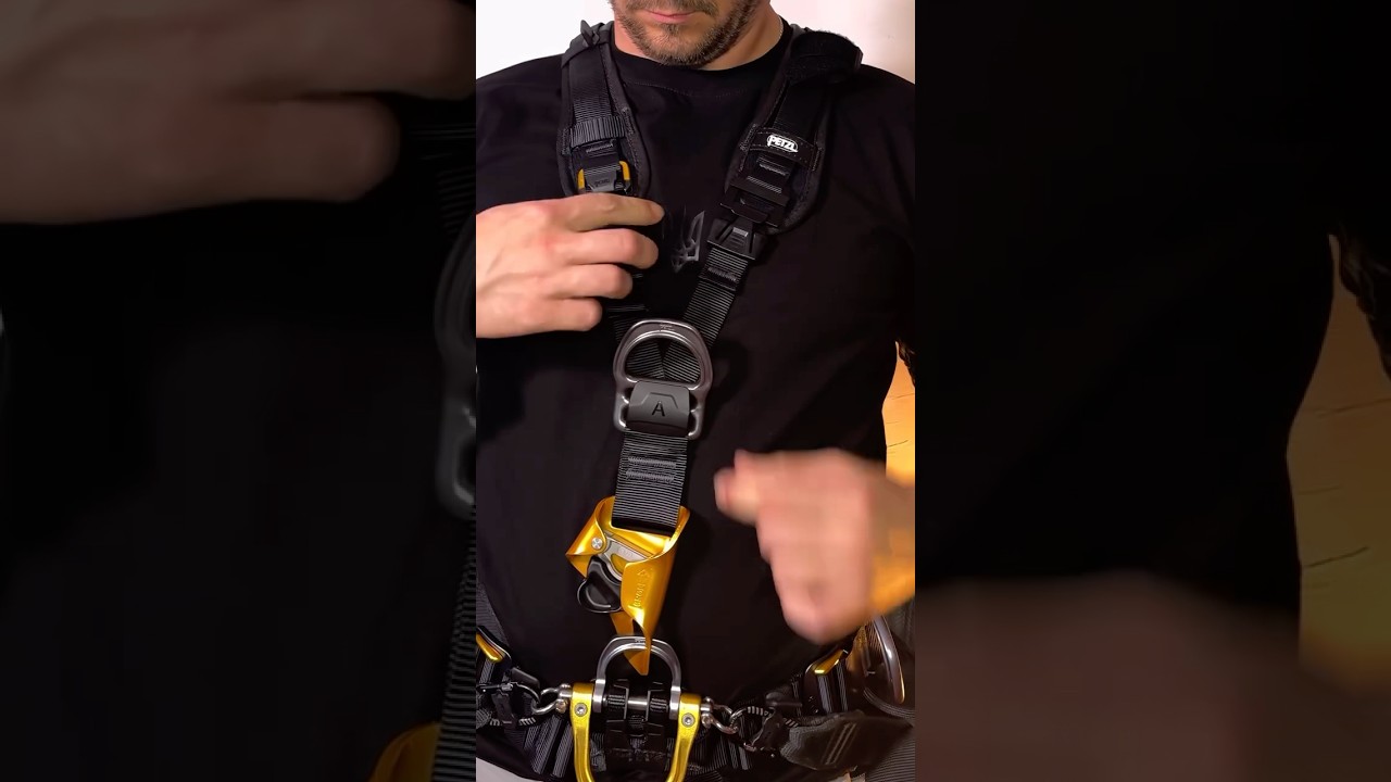 Flexibility & Comfort of Petzl Harnesses #petzl #harness #adventure #howitworks