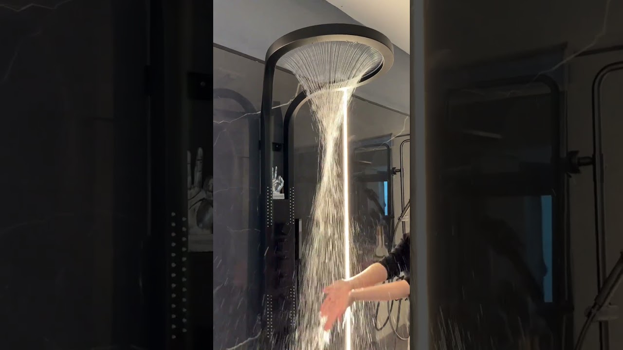 Bathroom Shower design. LINK IN BIO ❌❌  🕸️️🛒 #home #showerdesign #product #amazonfind #shortsfeed