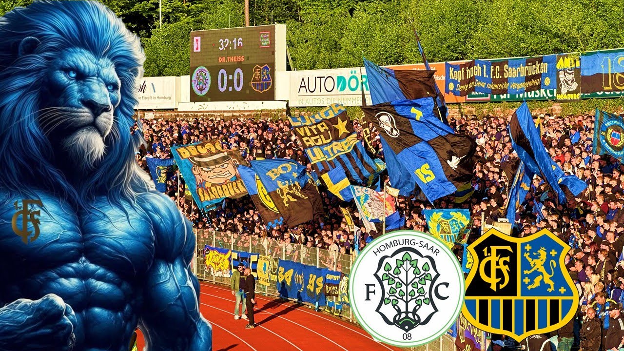 ⚽️ Derby im Saarlandpokal  | FC Homburg gegen 1.FC Saarbrücken ⚽️ | STADIONVLOG