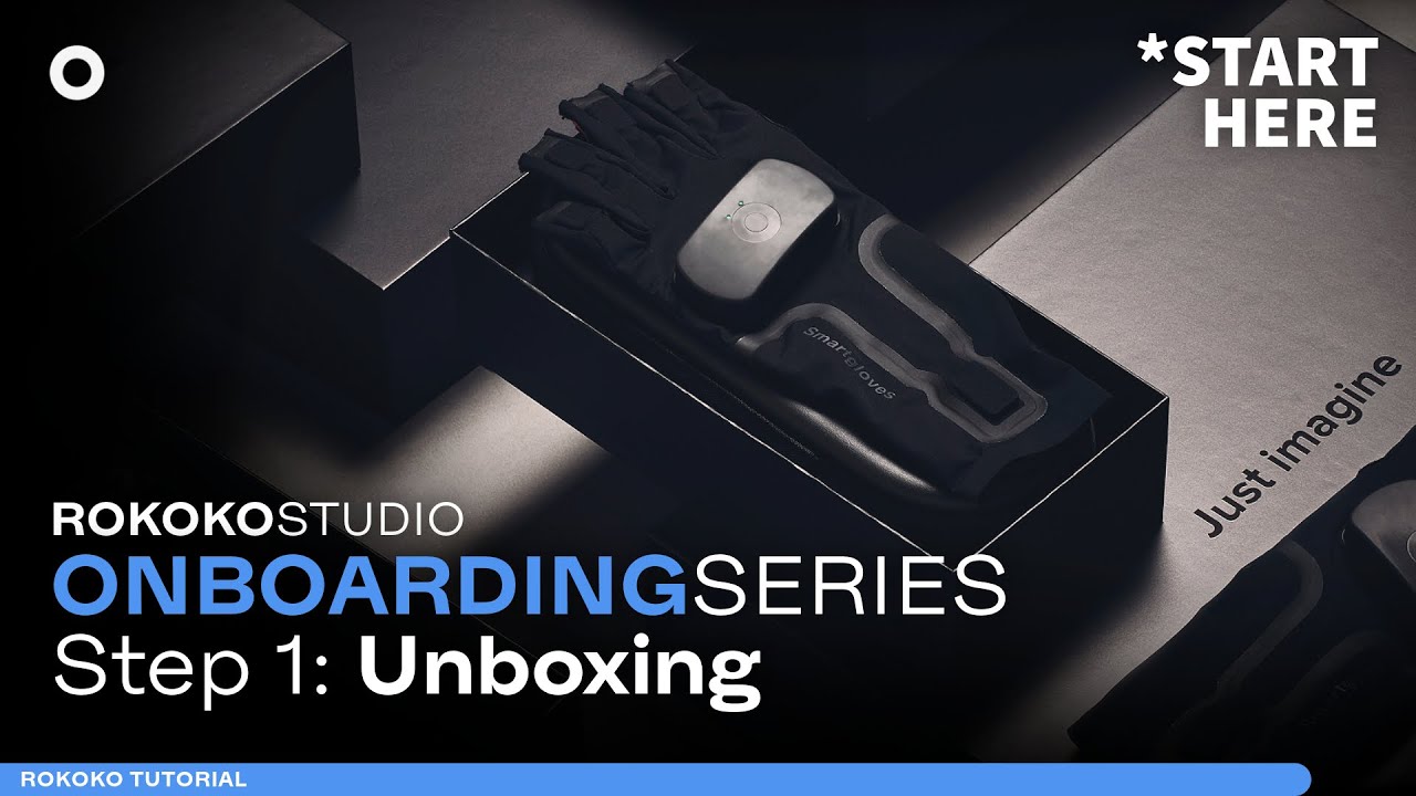 Rokoko Getting Started 01 - Unboxing Your Tech | #Rokoko #Tutorial