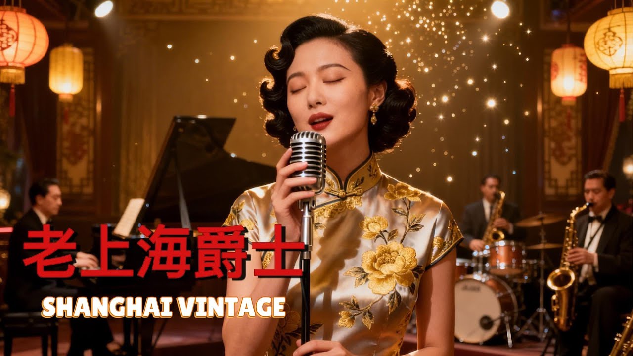 老上海經典爵士 | Old Shanghai Jazz Playlist (1940s–1950s) Vol.1