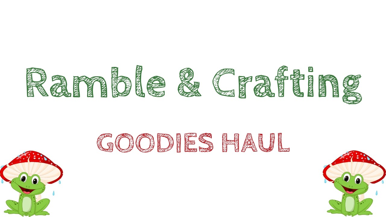 American Crafts Haul - All @craftingtocope 's fault!! 🐸💚