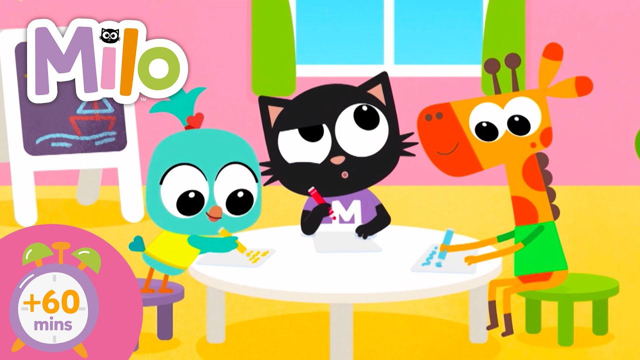 ¿Qué quieres ser de mayor? | ¡Milo te ayuda a imaginar tu futuro! | Milo, el gato #dibujos #niños