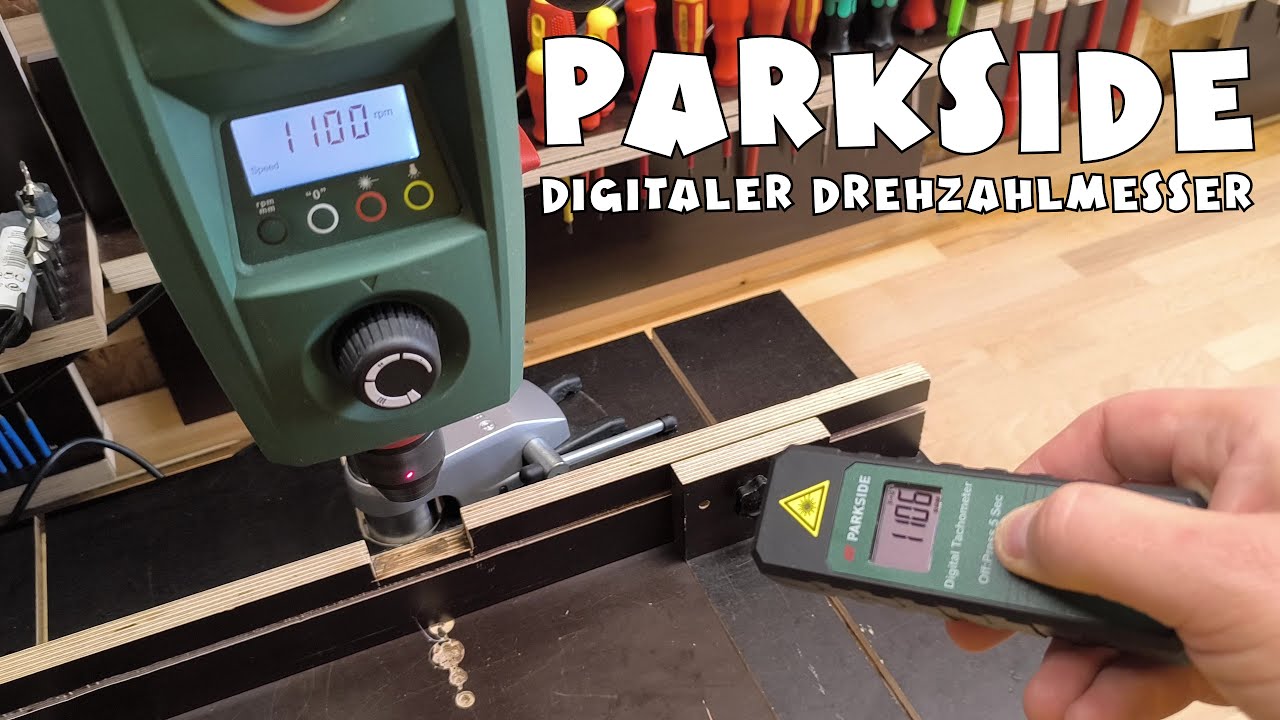 PARKSIDE® digitaler Drehzahlmesser PDDM A1 + Pottwal Insektenschutz