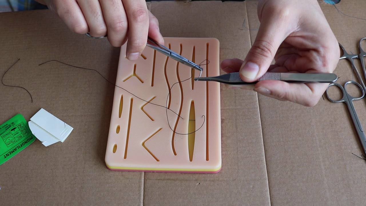 7- Vertical Mattress Suture - Ramadan 2020