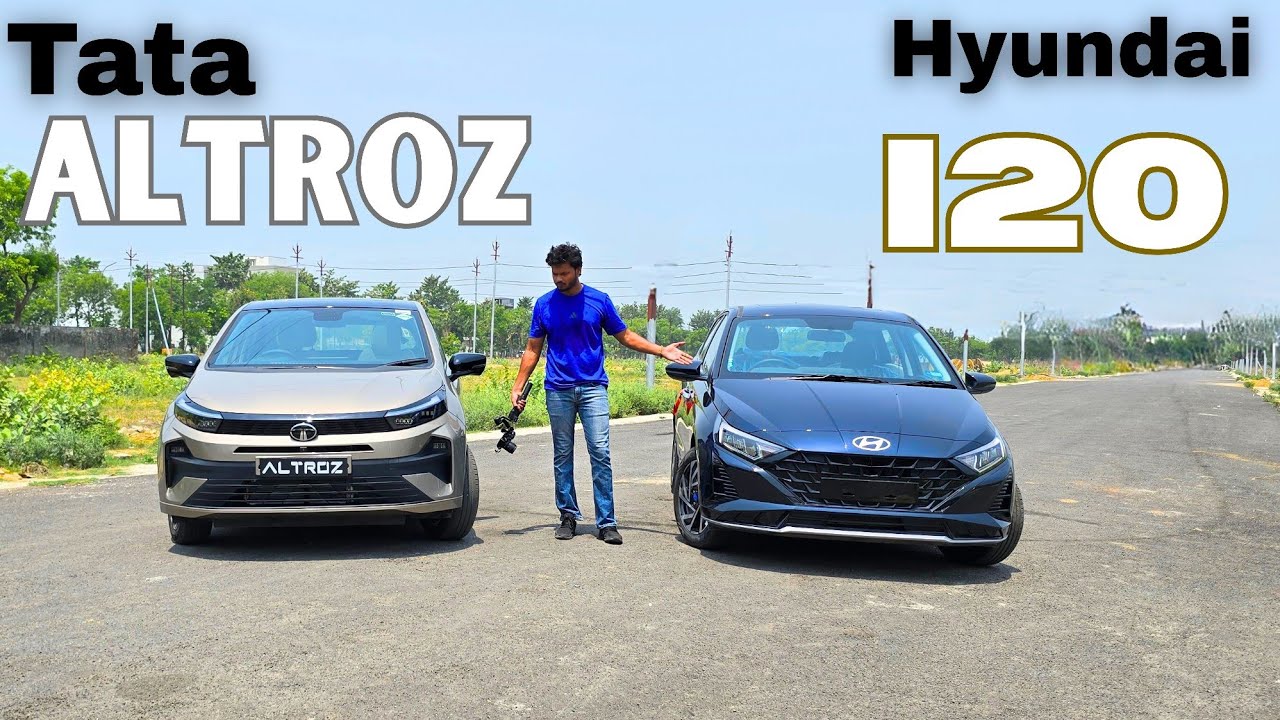 Tata Altroz Facelift vs Hyundai i20 Comparison || #bornconfusz