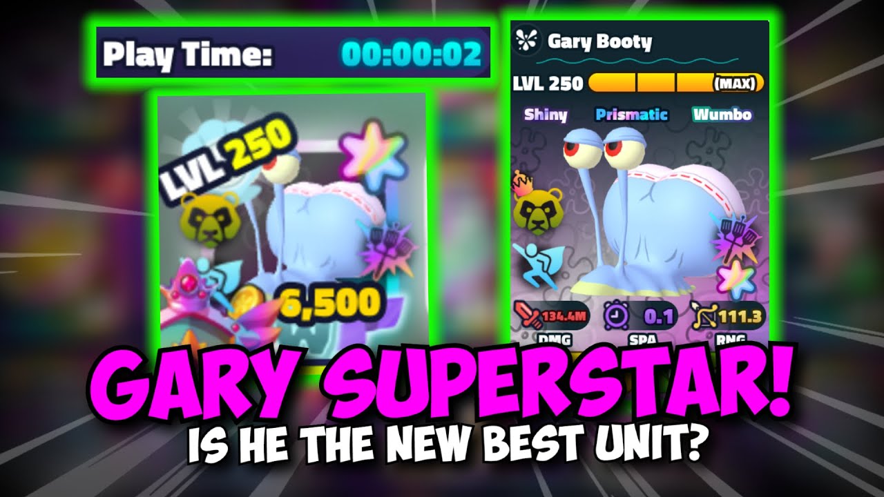 I Got GARY SUPERSTAR... IS HE THE NEW GOAT PRISMATIC?
