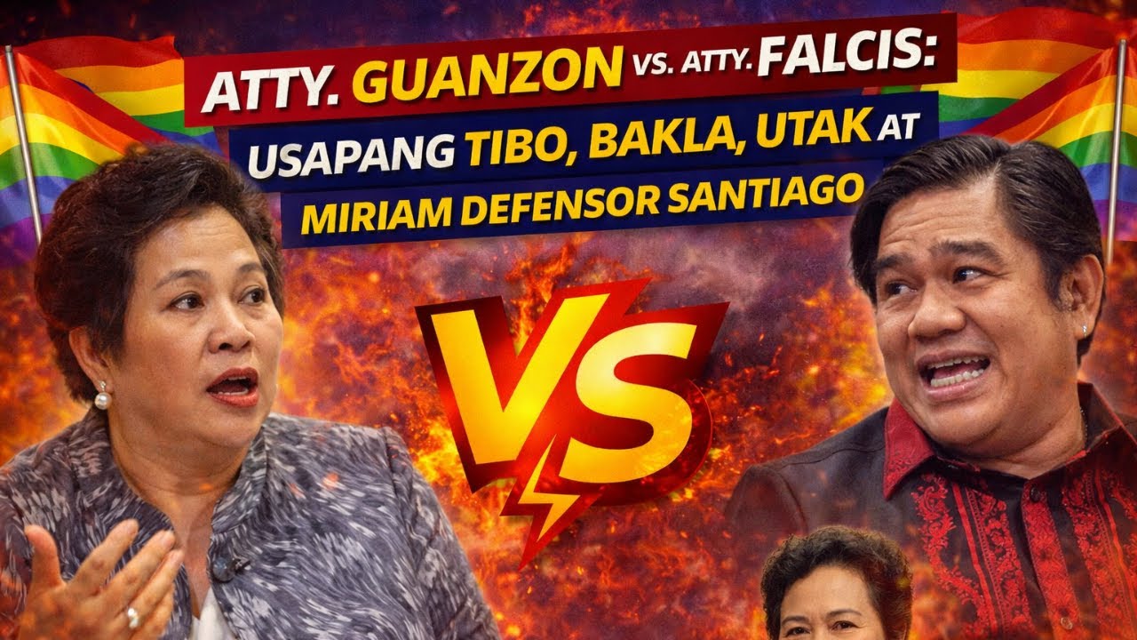 ATTY. GUANZON VS. ATTY. FALCIS: USAPANG TIBO, BAKLA, UTAK AT MIRIAM DEFENSOR SANTIAGO