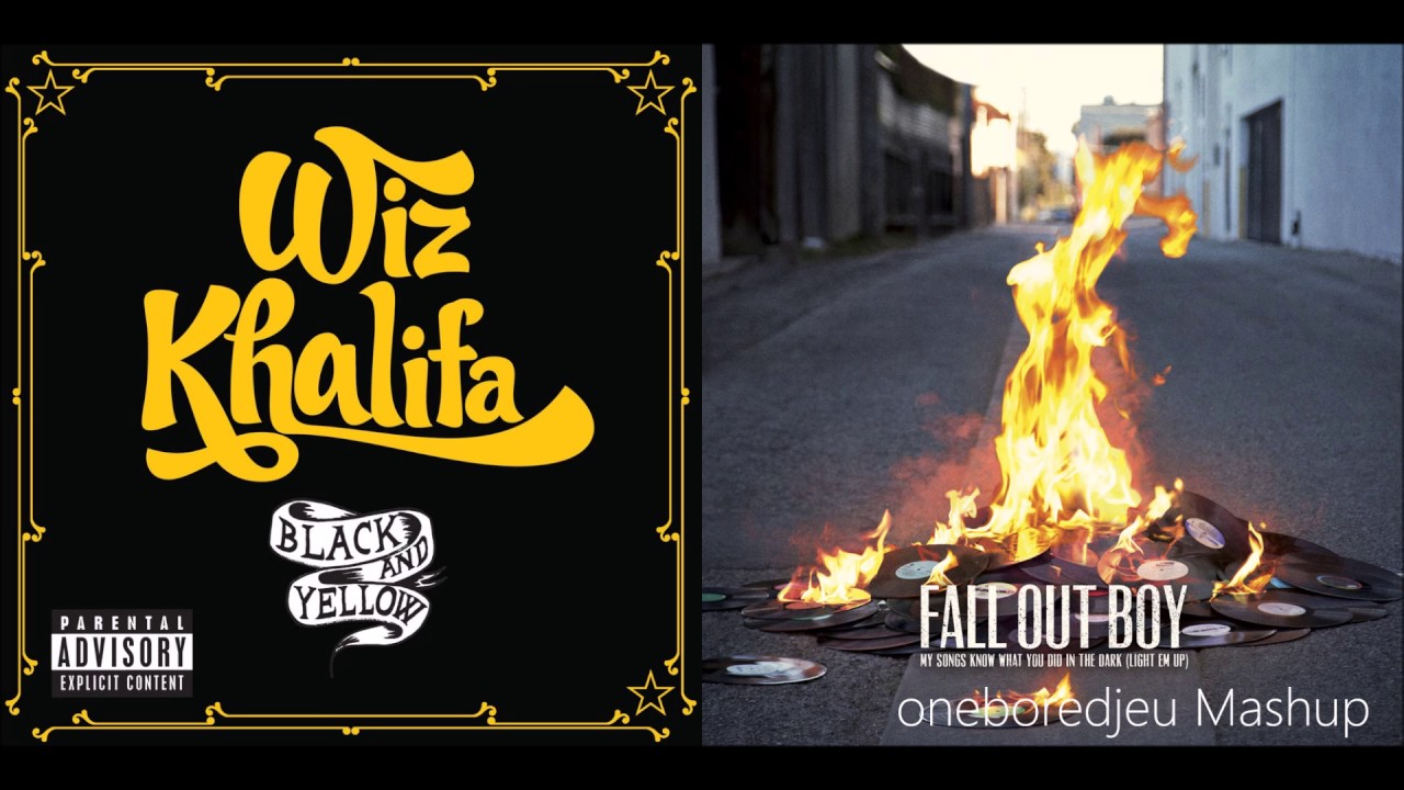 Blacklight - Wiz Khalifa vs. Fall Out Boy (Mashup)