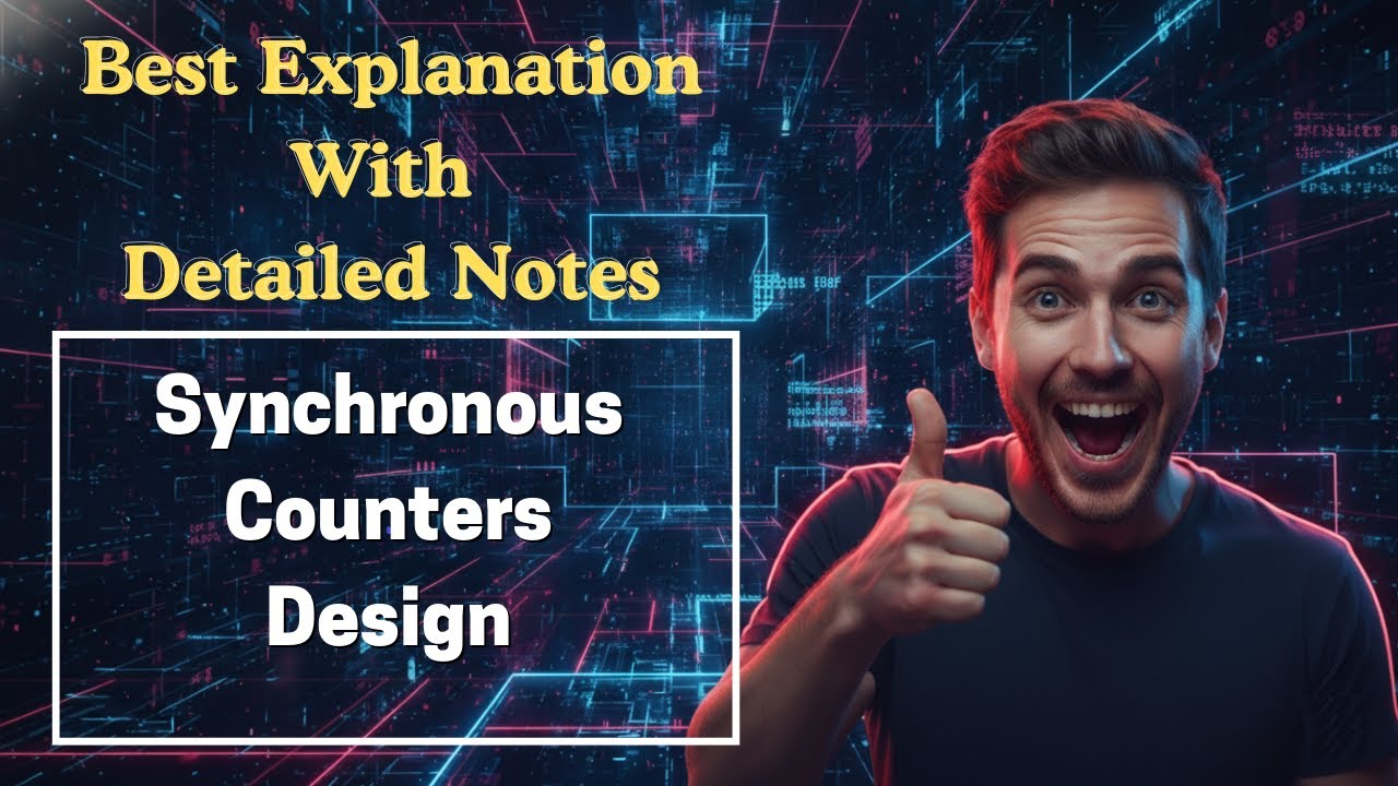 [294] Synchronous Counters Design (Digital Logic & Design)