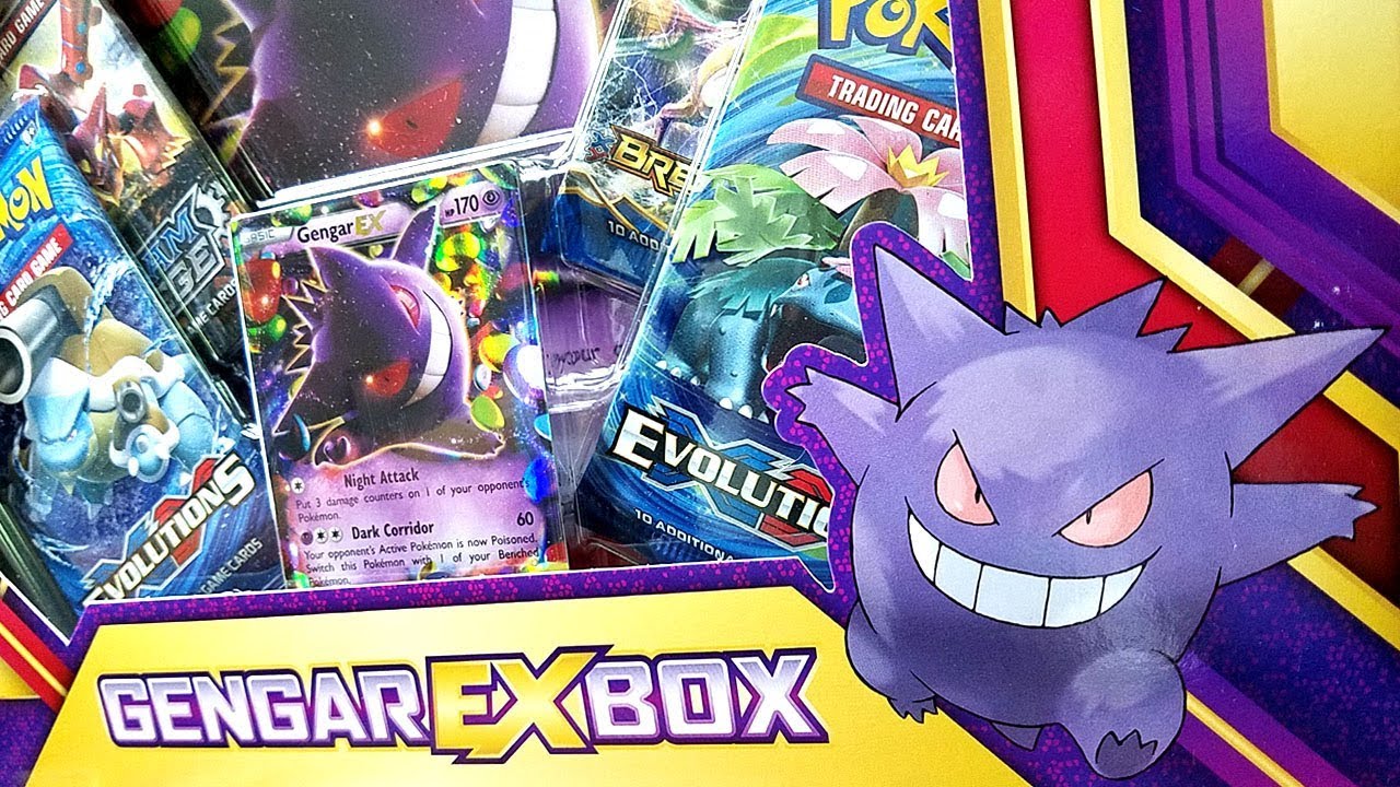 SAVAGE POKEMON GENGAR EX BOX - 2 ULTRA RARES 2 HOLO RARES WOW
