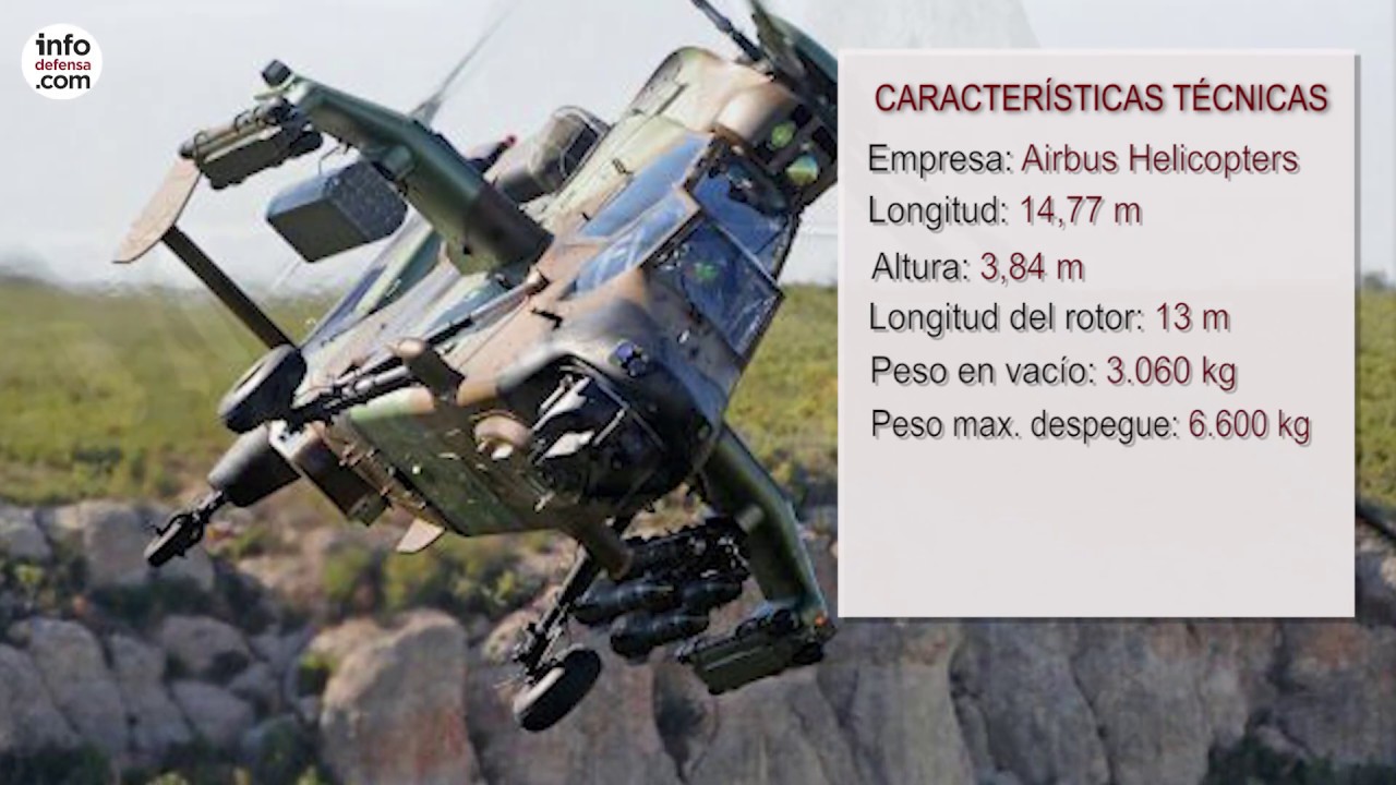 El Ejército de Tierra español ya tiene el último helicóptero Tigre