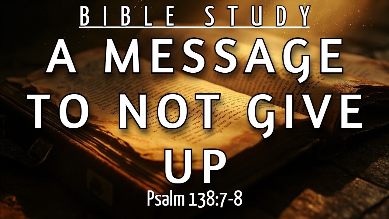 HOW TO ACTIVATE GOD'S PURPOSE IN YOUR LIFE TODAY - PSALM 138:7-8