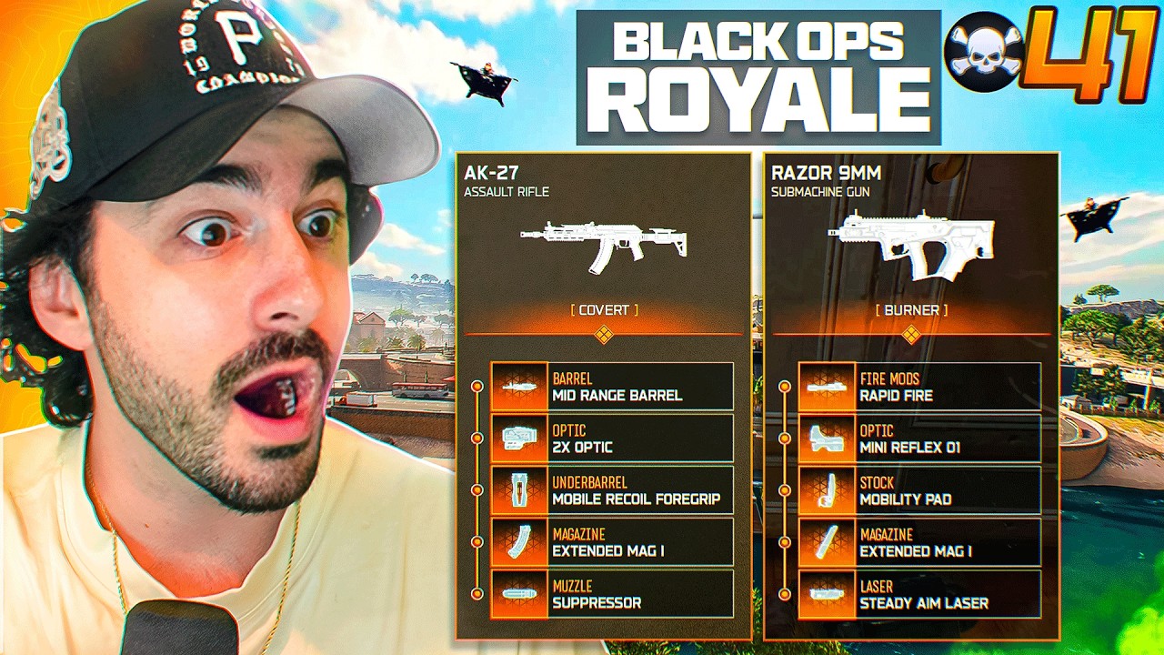 Это лучшее оружие для Black Ops Royale (новый рекорд по количеству убийств).