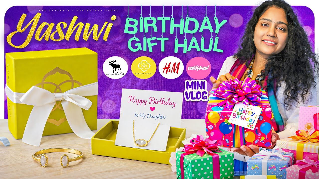 Tween Birthday Gift Shopping Vlog | H & M, Abercrombie, & Kendra Scott Jewelry #birthdaygifts 