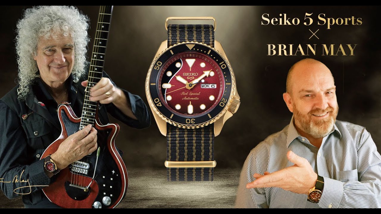 Seiko 5 Sports Brian May Limited Edition 2022