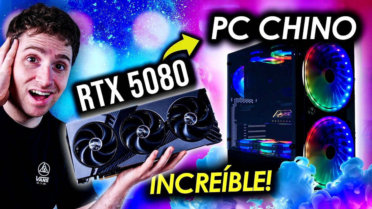Mont&eacute; un PC CHINO con RTX 5080 &iquest;funciona bien?