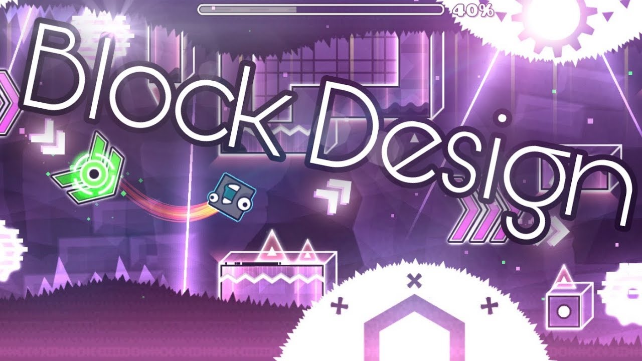 Simple Glow Block Design | GD Tutorial