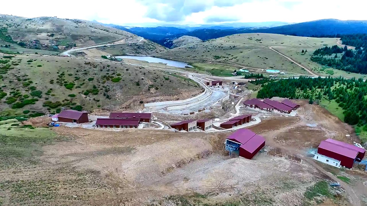 Çambaşı Kayak Merkezi Havadan Görüntü