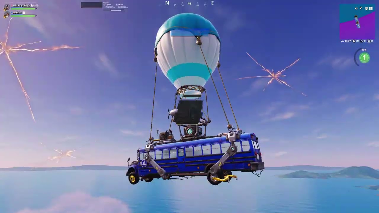 Fortnite  blitz royale chill (ont se tape des barres de malade )