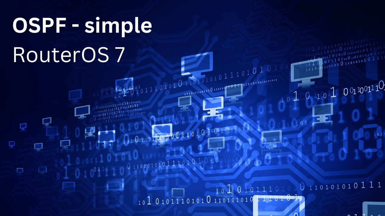 OSPF na MikroTik RouterOS 7 &mdash; podstawowa konfiguracja od zera