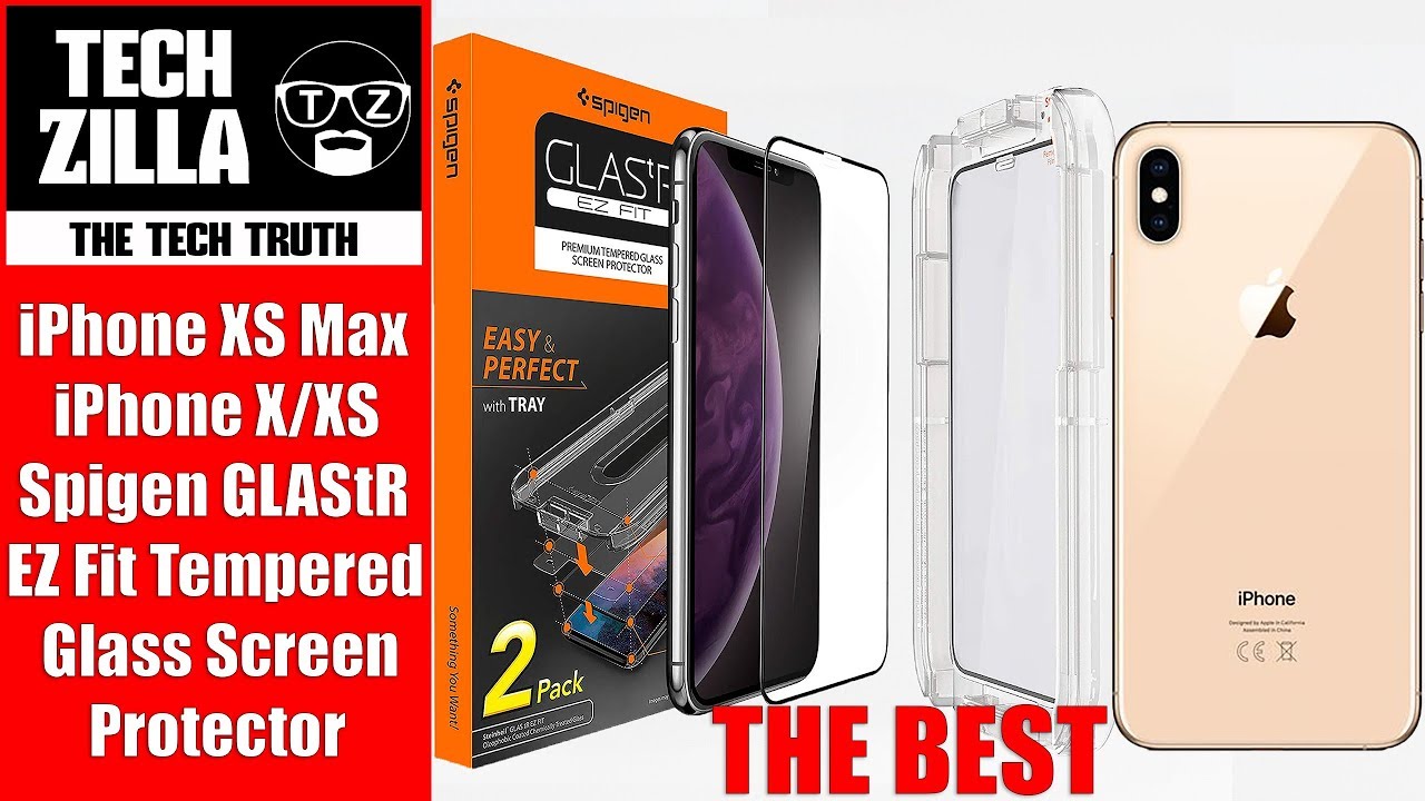 Spigen iPhone XS Max Glass Screen Protector