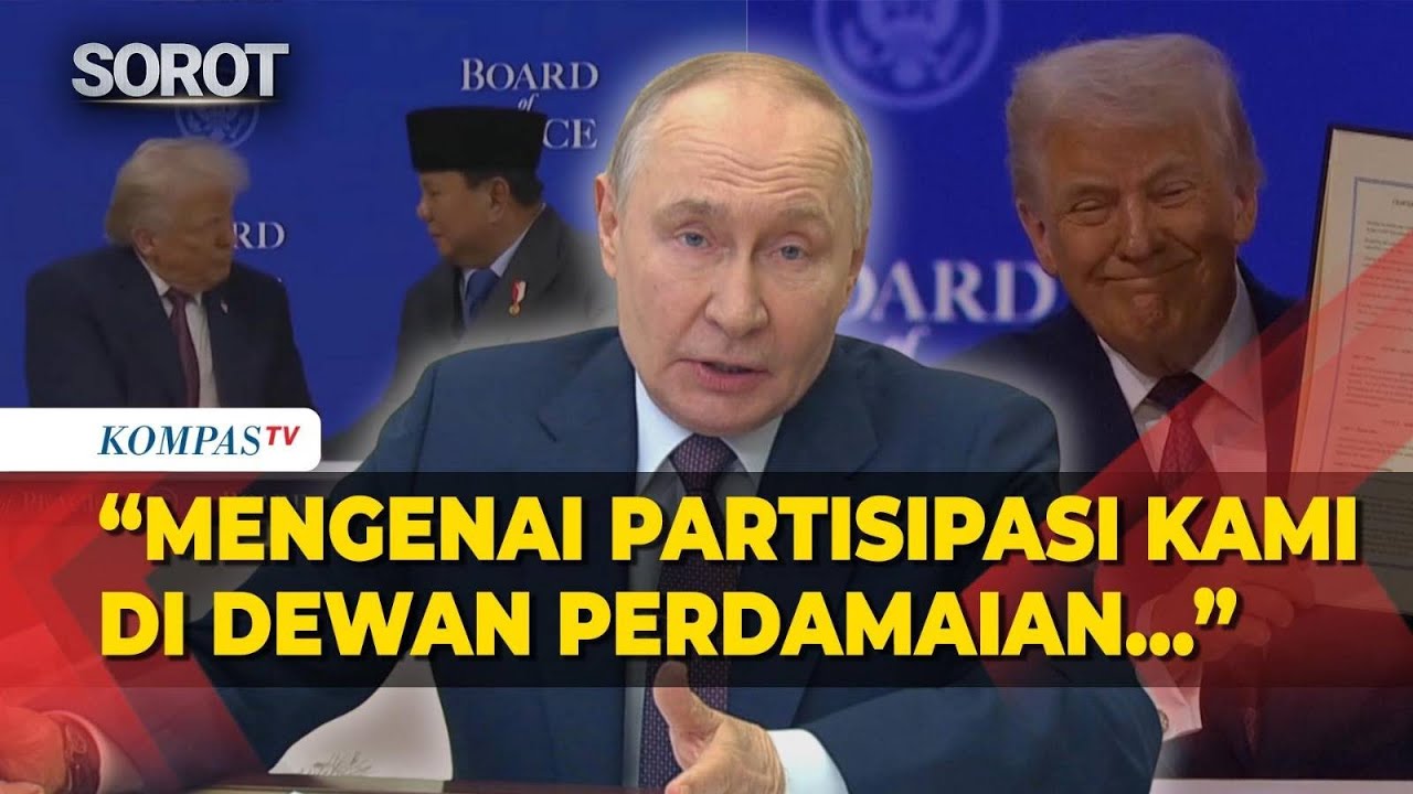 Respons Vladimir Putin soal Dewan Perdamaian Bentukan Trump