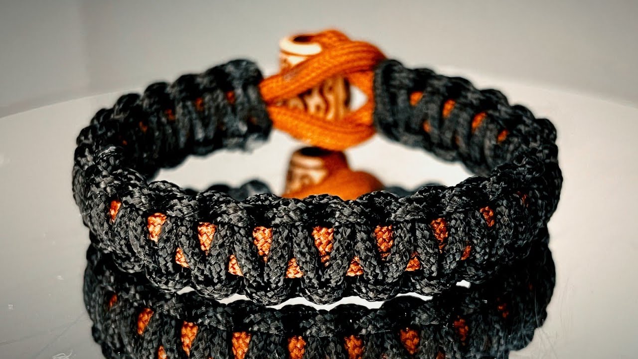 Paracord Bracelet Making CYLİNDER WOOD CLİP MİCROCORD MADMAX STYLE - Paracord Bileklik Yapımı