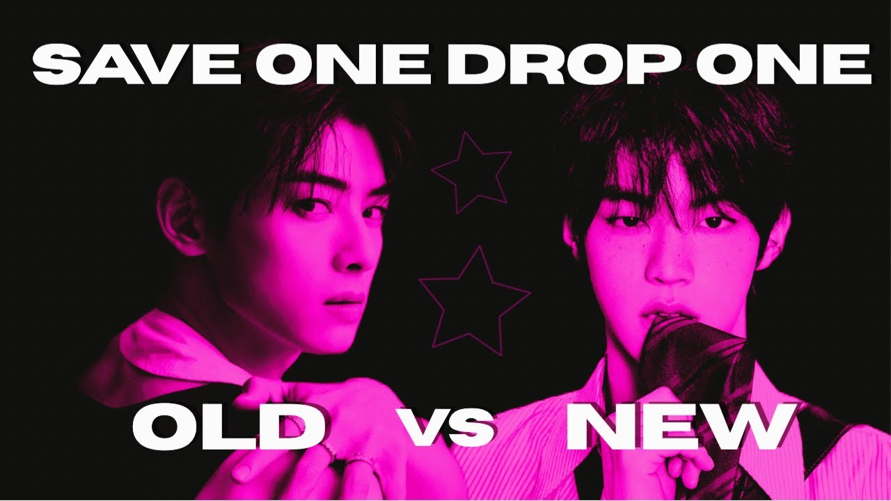 SAVE ONE DROP ONE SONG (OLD VS NEW!) | KPOP GAME