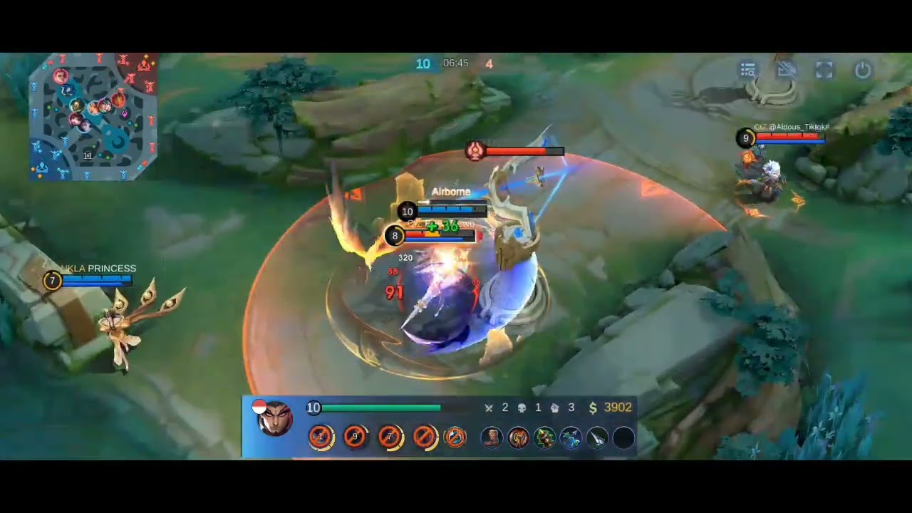 MAIN YU ZHONG RANKED MOBILE LEGENDS