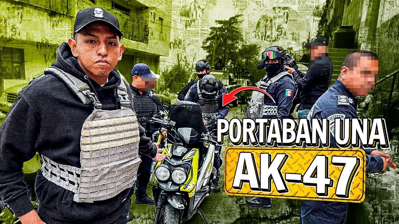 Detuvimos PERSONA con ARM@ Ak-47 en PERSECUCIÓN “quería  HUIR En AUTO NEGRO”
