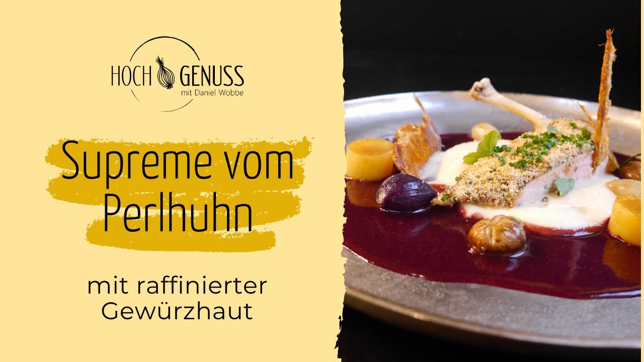 Einfach Lecker: Supreme vom Perlhuhn mit raffinierter Gewürzhaut