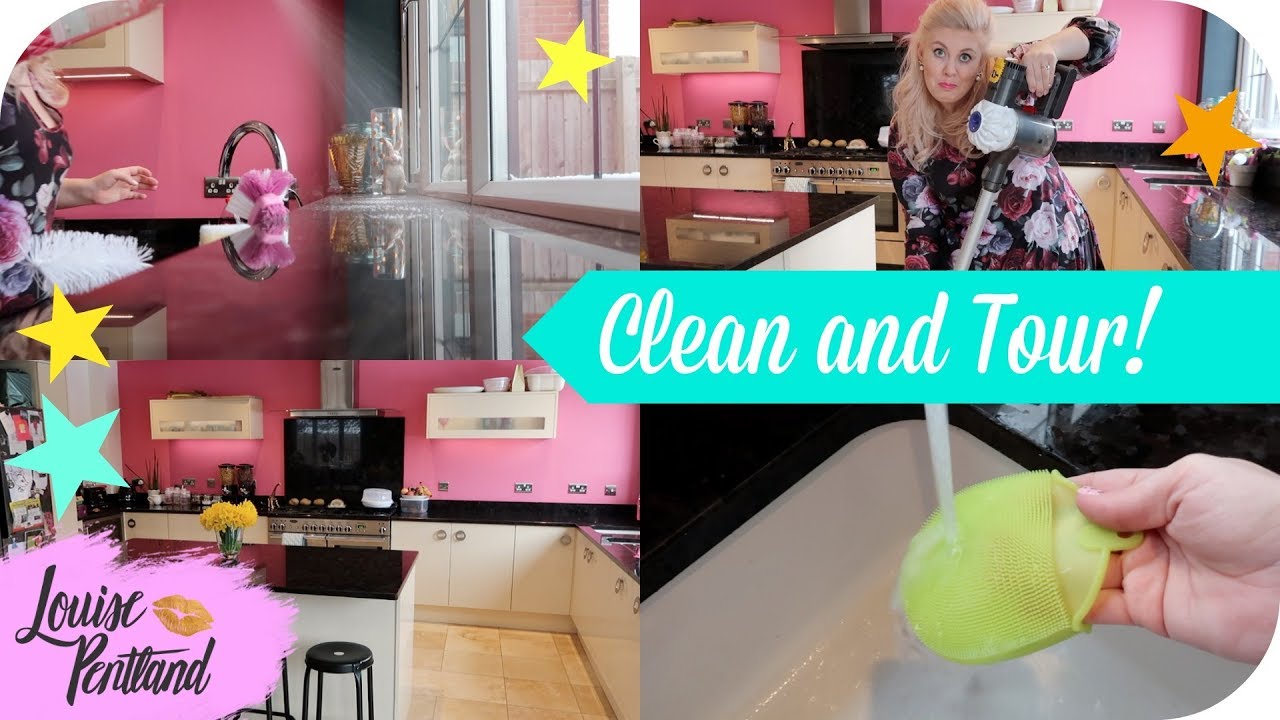SPEED CLEAN! Kitchen Tour! | LIFESTYLE