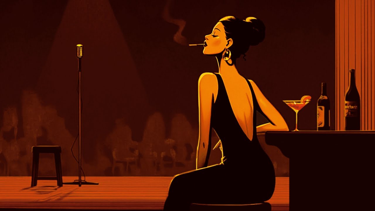 after the music, midnight silence – 1940s JAZZ