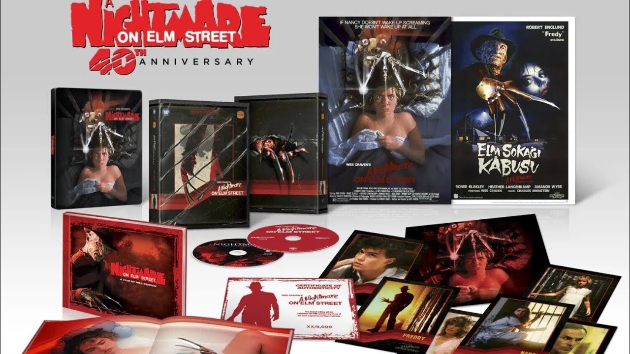 A Nightmare on Elm Street(Ultimate Collectors Edition Steelbook/4k & Blu Ray)Unboxing