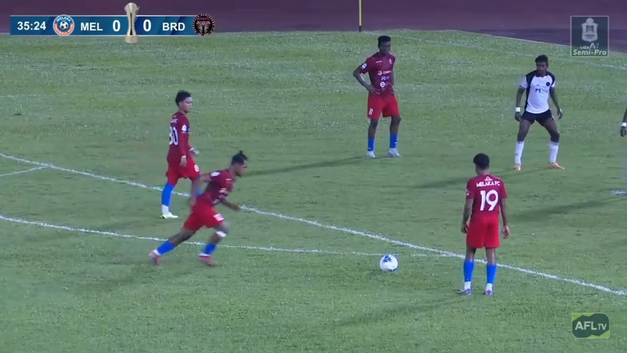 MELAKA FC 1 - 0 BUNGA RAYA FC SOROTAN PERLAWANAN LIGA A1 SEMI-PRO