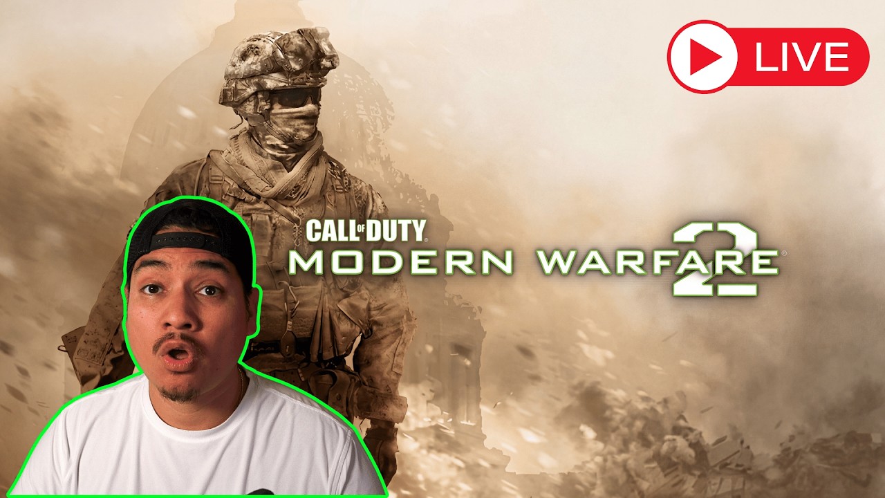 🔴 LIVE | MW2 Campaign - First Playthrough EVER