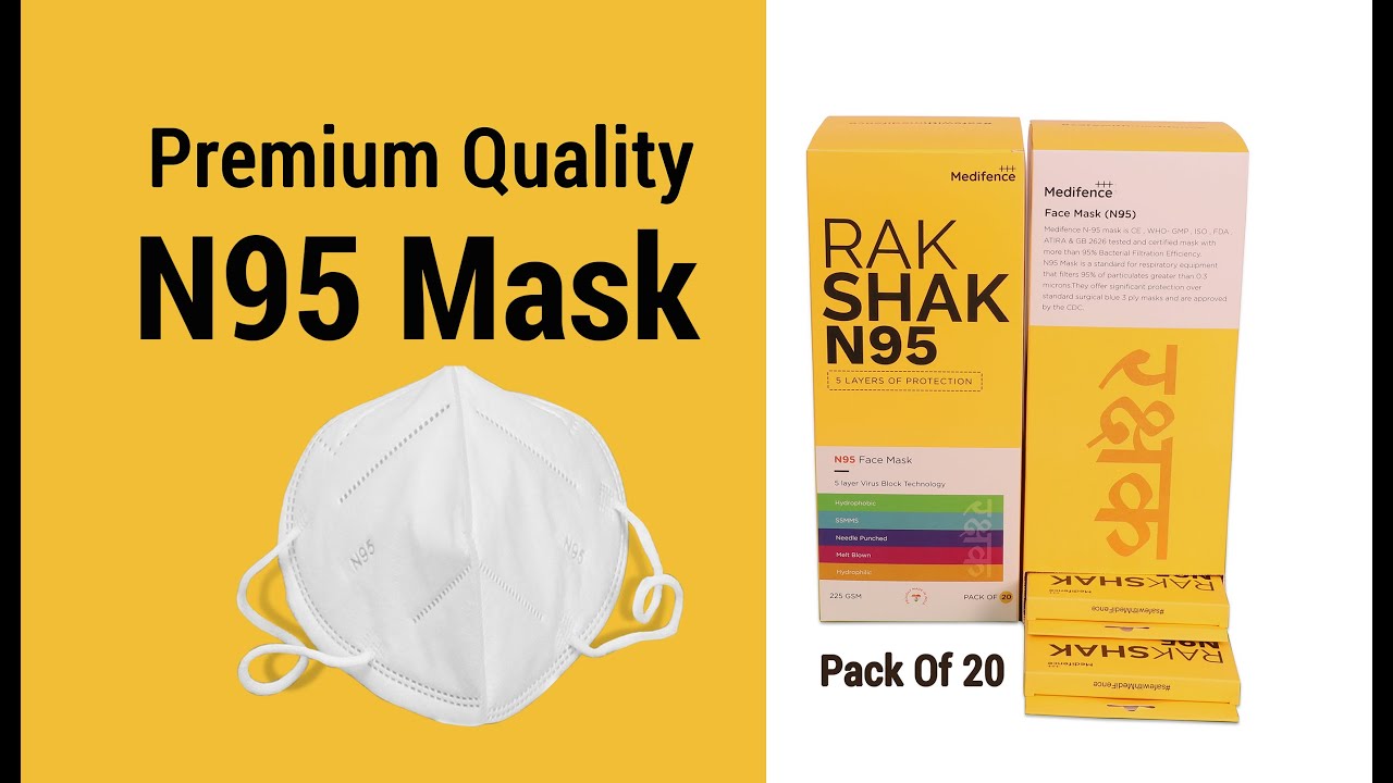 Rakshak | रक्षक - India's Best N95 Face Mask Against COVID19