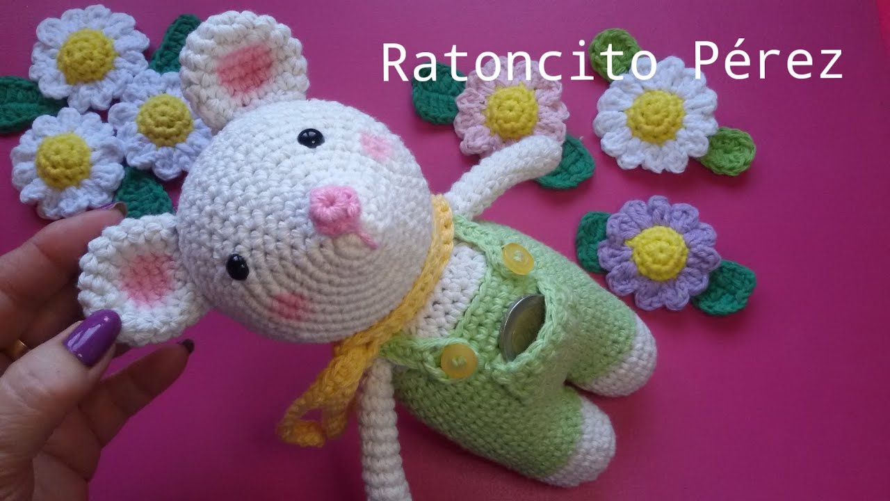 Ratoncito Pérez // Teje con GachiBol un amigurumi