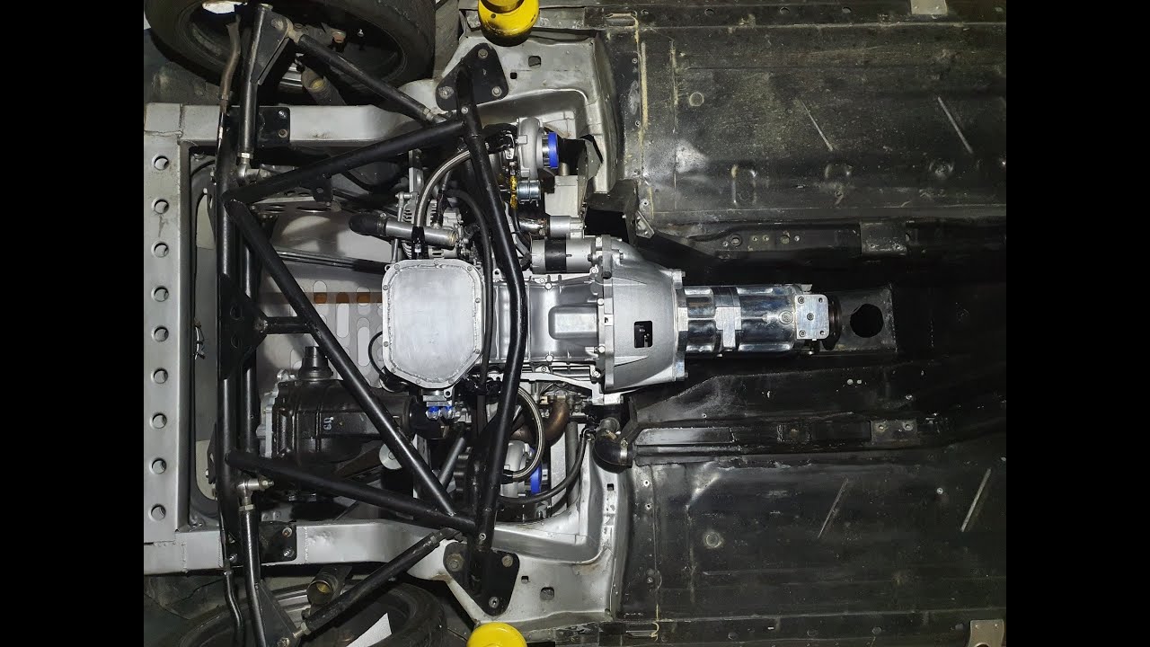 HGT Sequential gearbox install K12 March V6TT