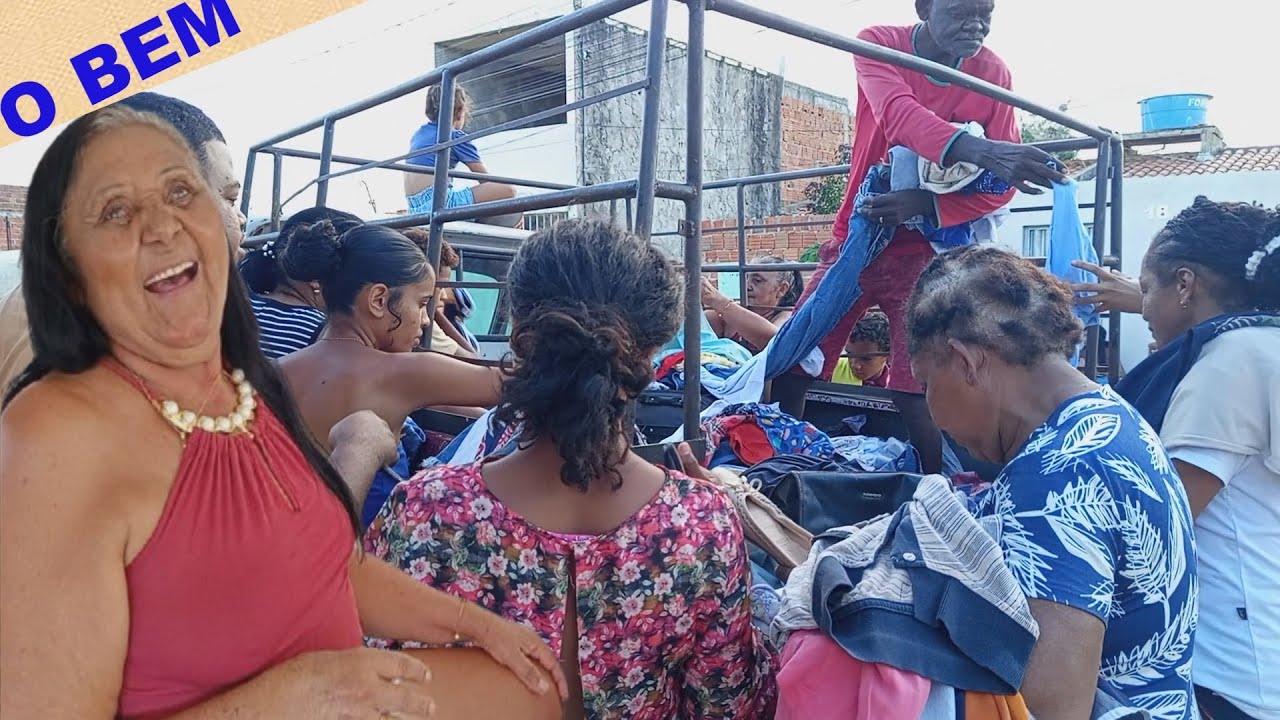 MÃE DE BRANCA ENTREGA DOAÇÕES EM SALGUEIRO