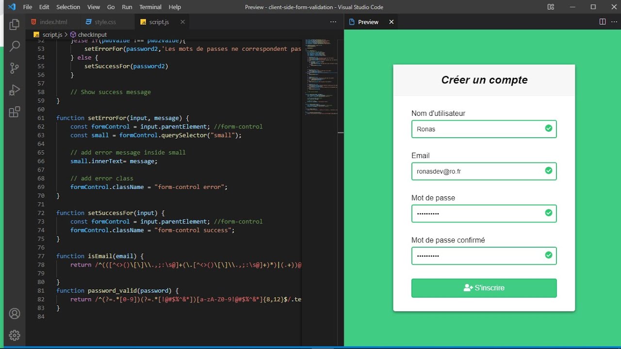 Comment gérer un formulaire avec JavaScript