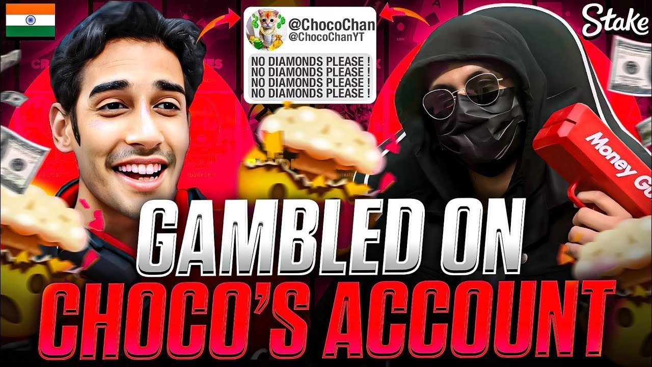 @PunjabiGamerFTW Gambled on @ChocoChanYT's Stake Account - Stream Highlights #2