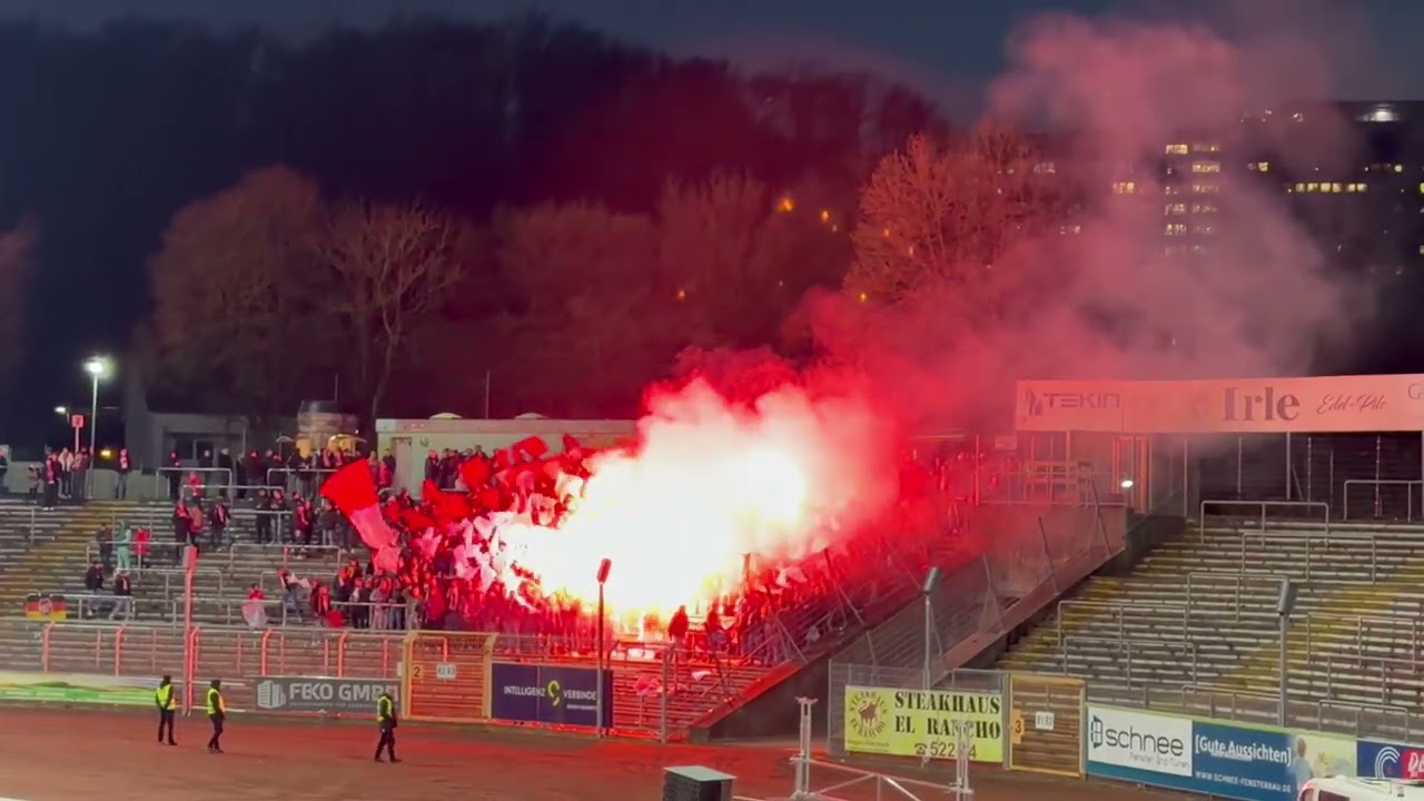 SF Siegen - 1.FC K&ouml;ln U23 2:1, Support FC Fans
