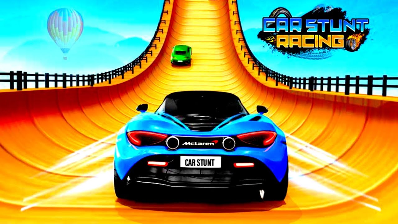 Mega Ramp Monster Car Racing 3D - Extreme Car Stunts - Android Gameplay