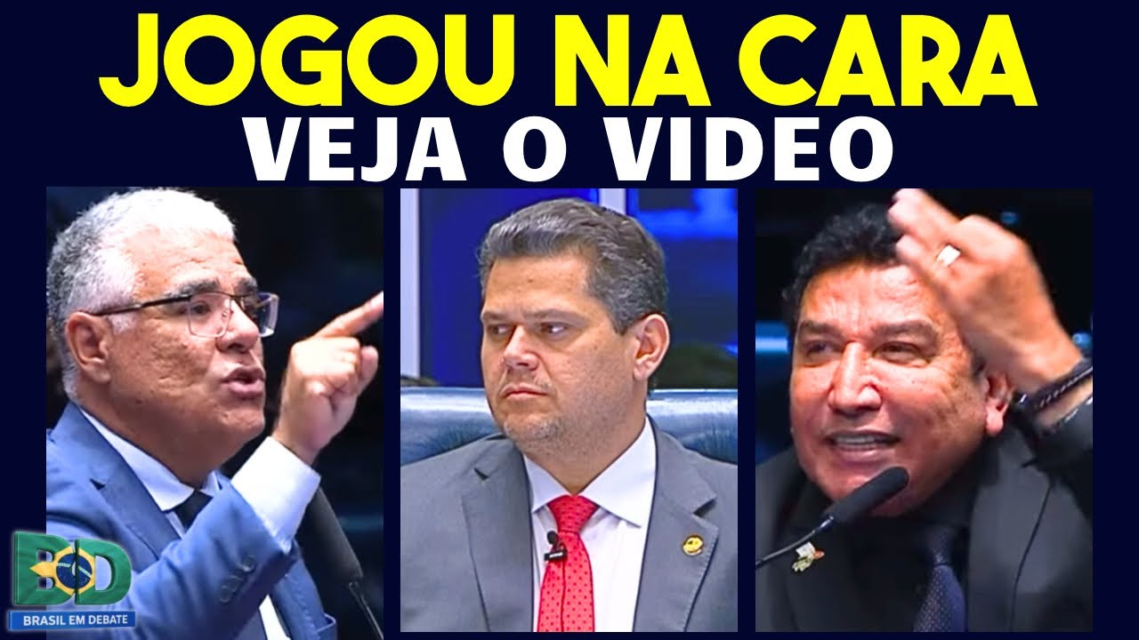 Magno Malta e Girão CONFRONTA Alcolumbre e não deixa passar nada