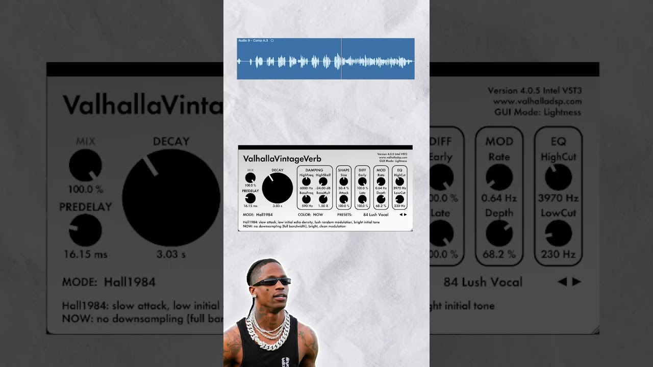 How To Sound Like Travis Scott #travisscottvocalchain #vocalmixing #mixingvocals #music #vocalchain